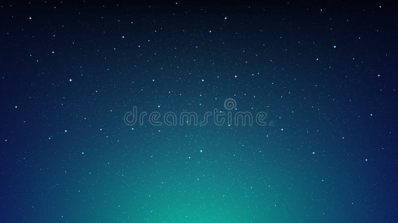 Cielo estrellado brillante de la noche, fondo azul con las estrellas, cosmos del espacio libre illustration Cielo estrellado brillante de la noche, fondo azul con las estrellas, cosmos del espacio libre illustration