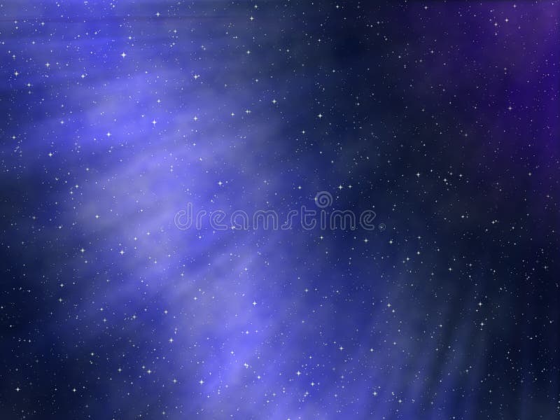 Cielo nocturno estrellado stock de ilustración Cielo nocturno estrellado stock de ilustración