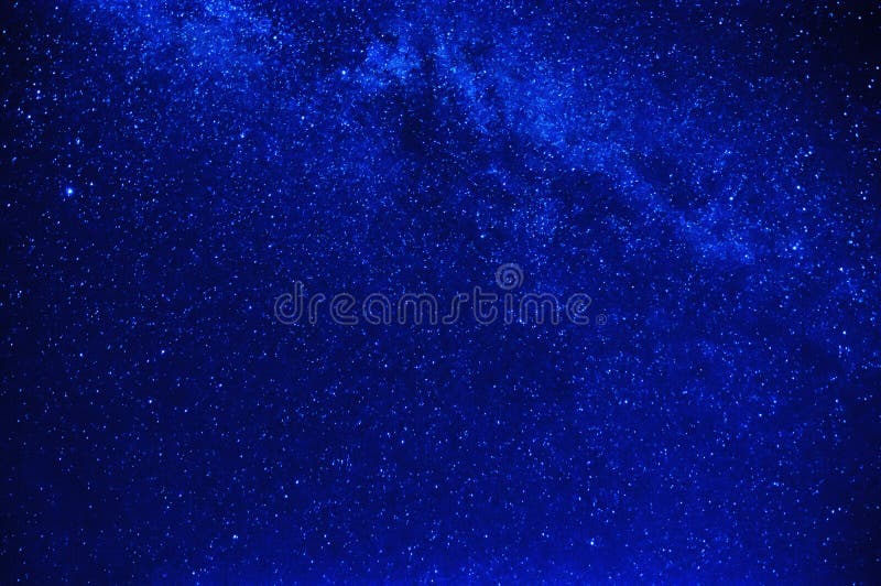 てぃんくる　BLU CIELO STELLATO 13,899 Cielo Stellato Blu Luminoso Con La Via Lattea Foto stock