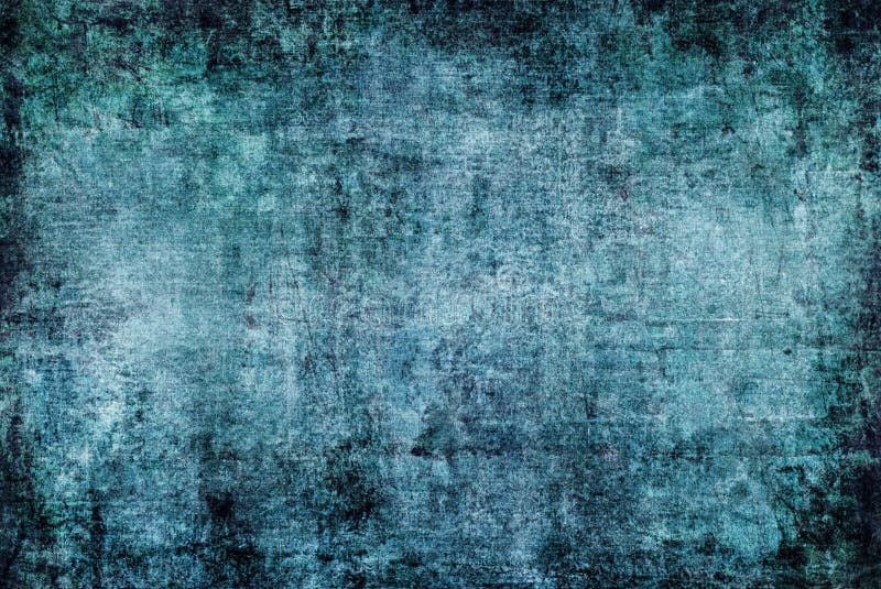 Ciemnego Abstrakcjonistycznego obraz Błękitnej zieleni Grunge Ośniedziała Zniekształcająca Rozpadowa Stara tekstura dla jesieni t