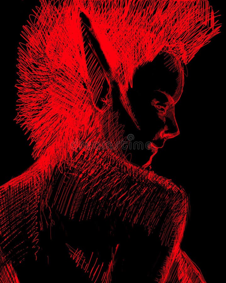 ciemny elf ilustracja wektor ciemny elf ilustracja wektor
