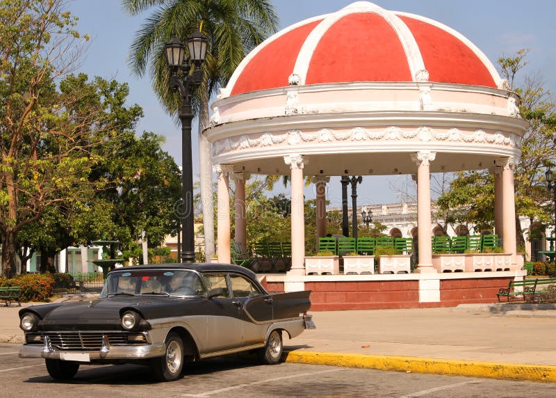Cienfuegos square, Cuba stock photo Cienfuegos square, Cuba stock photo
