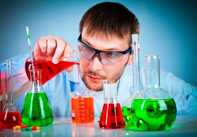Científico fotografía de archivo