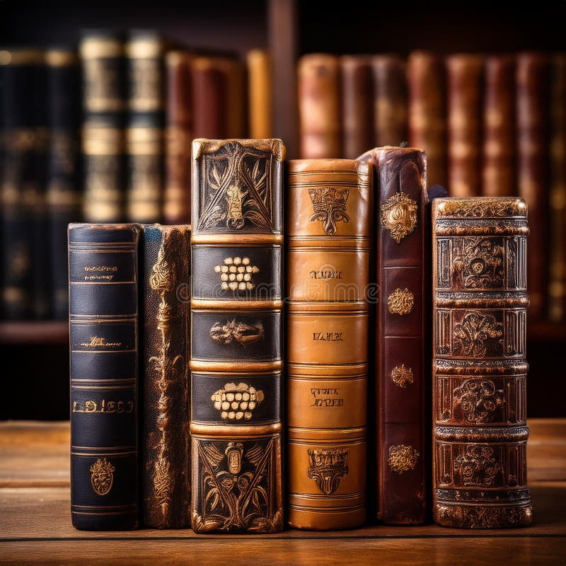 Cierre de libros de leyes antiguas libre illustration