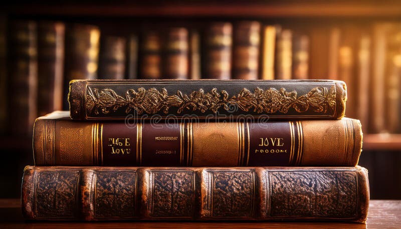 Cierre de libros de leyes antiguas libre illustration
