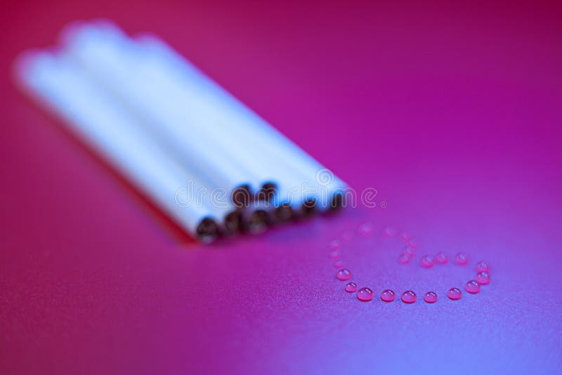 Cigarettes are Hazy Water Drops Stock Photo Image of refreshing