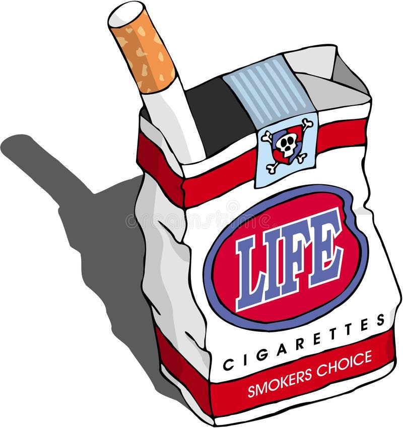 Cigarro ilustração royalty free Cigarro ilustração royalty free