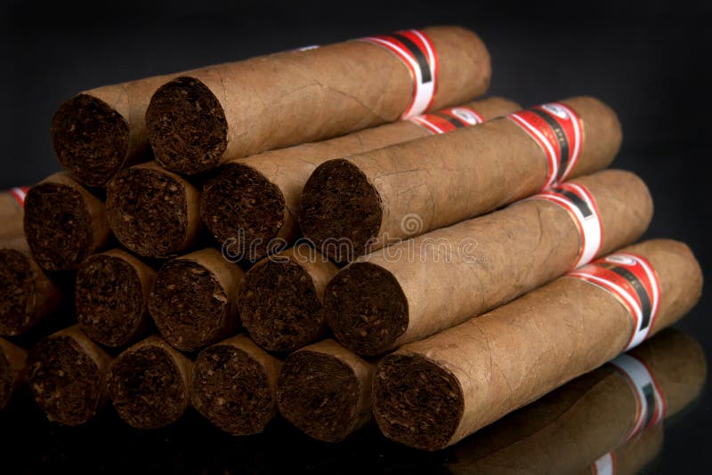 The Cuban cigars of high quality