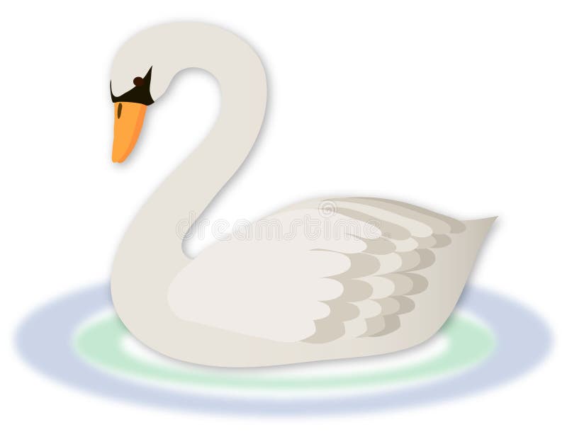Cigno illustrazione vettoriale