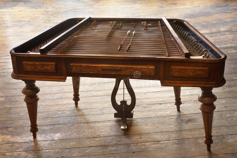 Cimbalom string music instrument