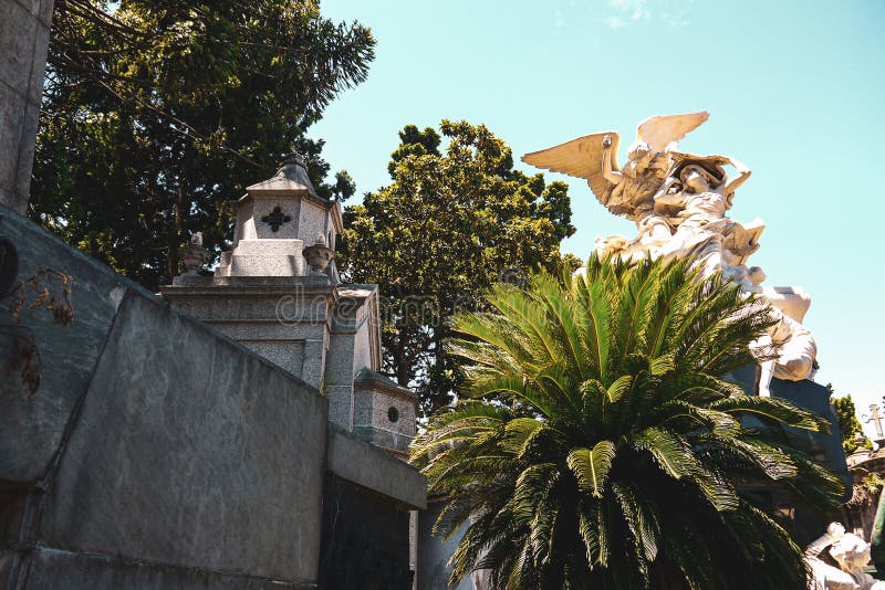 Cimeti?re de Recoleta de La ? Buenos Aires photo libre de droits Cimeti?re de Recoleta de La ? Buenos Aires photo libre de droits