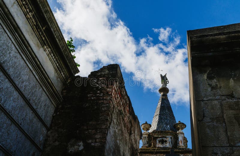 Cimetière de Recolet dans les villes de Buenos Aires L'endroit d'enterrement de beaucoup d'Argentin célèbres Quelques enterrement photo libre de droits Cimetière de Recolet dans les villes de Buenos Aires L'endroit d'enterrement de beaucoup d'Argentin célèbres Quelques enterrement photo libre de droits