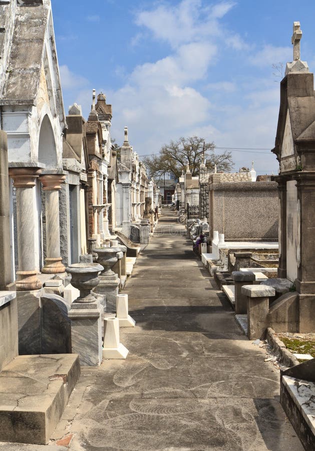 Cimitero #2 di Lafayette immagine stock Cimitero #2 di Lafayette immagine stock