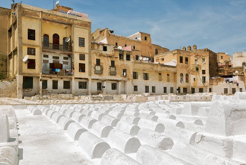Cimitero ebreo a Fes, Marocco