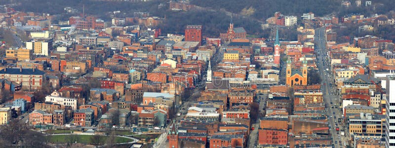 Panorámico de distrito.