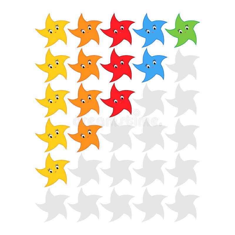 Cinco estrellas que valoran el icono Evaluación del hotel, servicio, producto, calidad Resultados o lifes llanos en el juego para ilustración del vector Cinco estrellas que valoran el icono Evaluación del hotel, servicio, producto, calidad Resultados o lifes llanos en el juego para ilustración del vector
