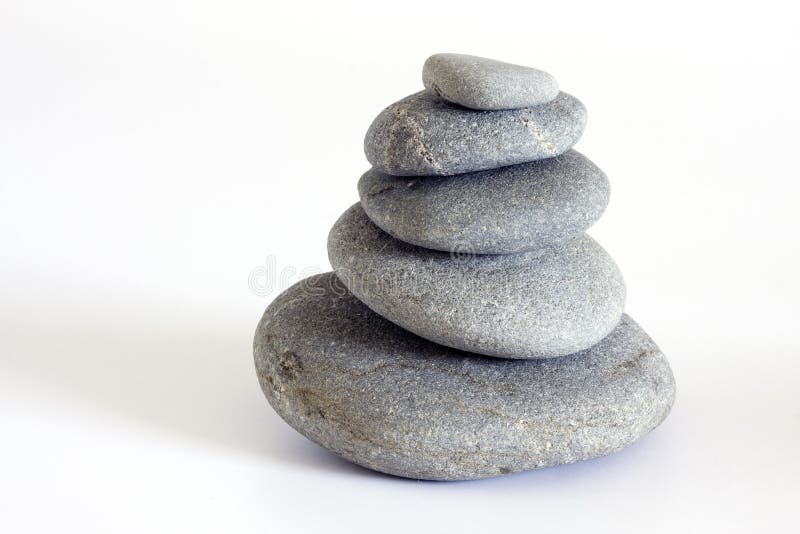 Cinco pedras imagem de stock Cinco pedras imagem de stock