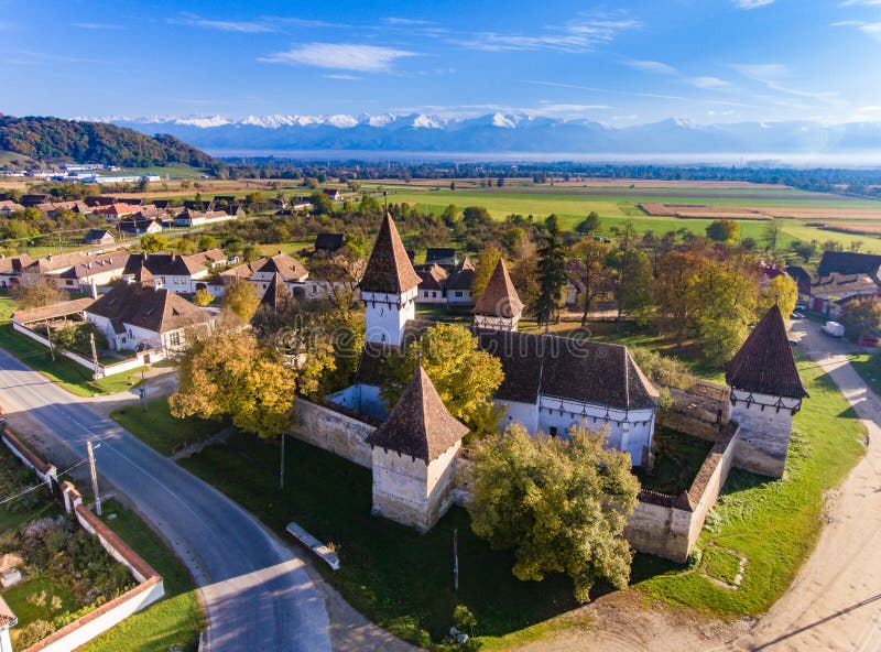 Cincsor Saxon Village in Transylvania Romania