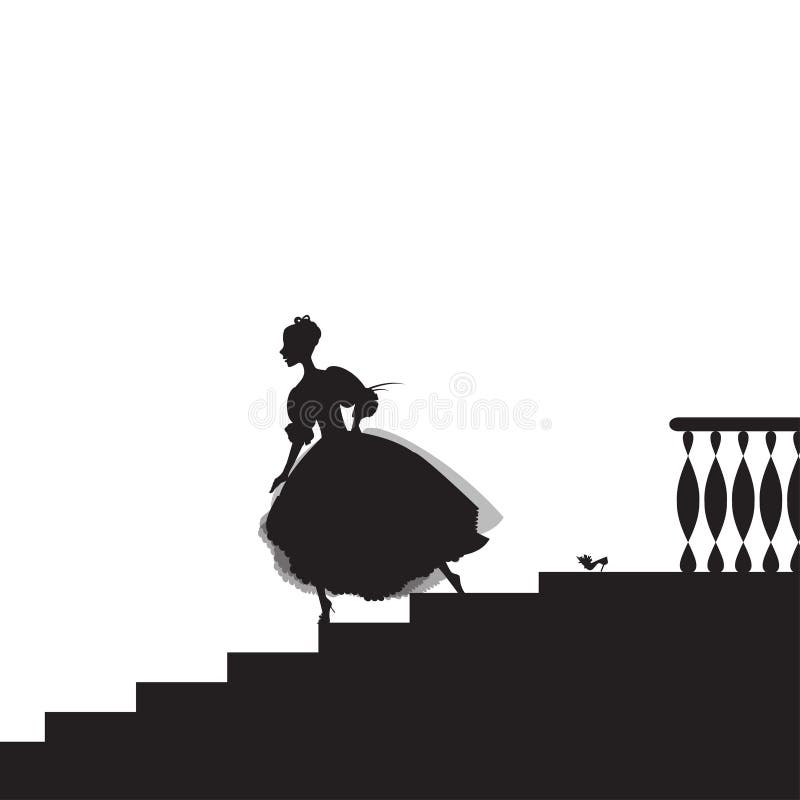 cinderella ilustração do vetor cinderella ilustração do vetor