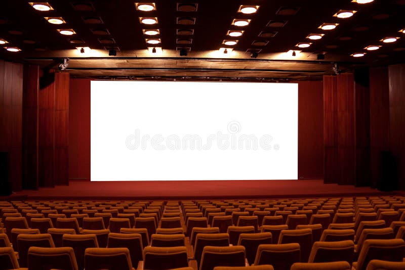 Vuoto cinema auditorium.