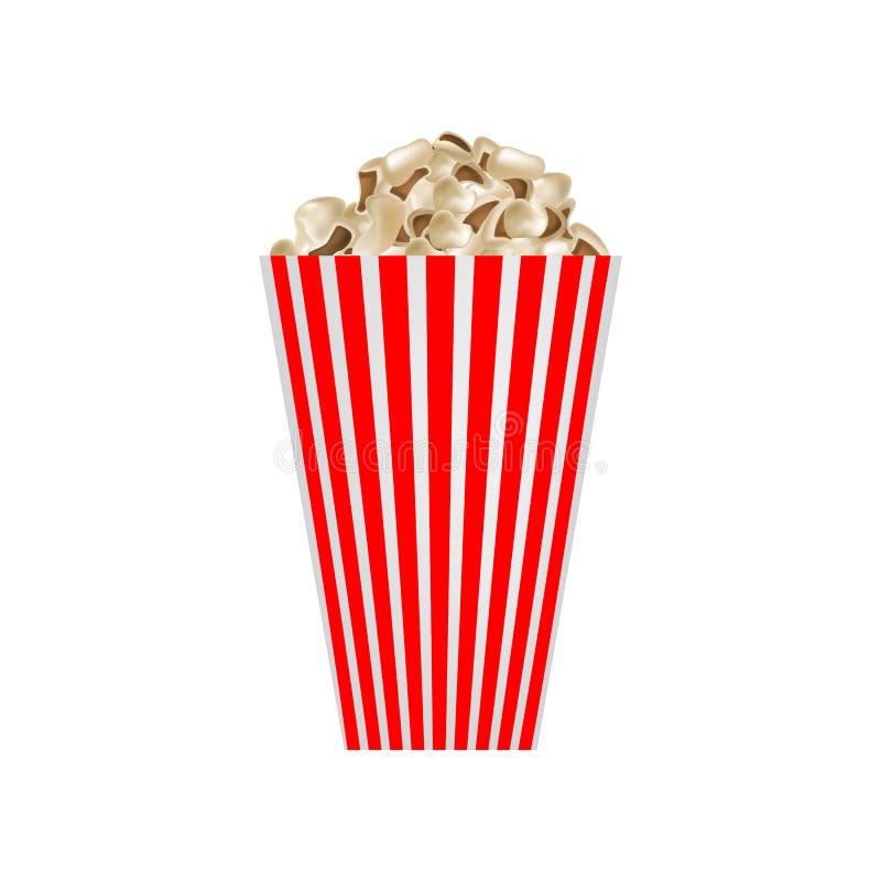Download Cinema Popcorn Mockup Realistic Style Stock Vector Illustration Of Icon Fast 125274495