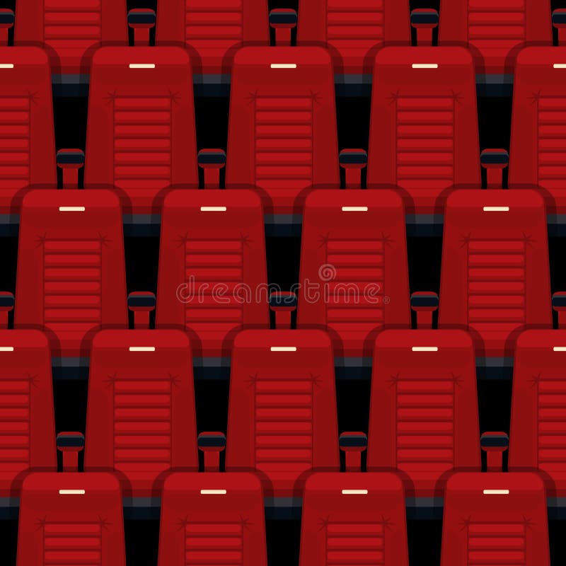 Cinema Seats Seamless Background Stock Vector - Illustration of dark, comfortable: 56404194 Cinema Seats Seamless Background Stock Vector - Illustration of dark, comfortable: 56404194