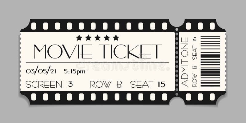 cinema-ticket-template-mockup-with-barcode-vector-illustration-of