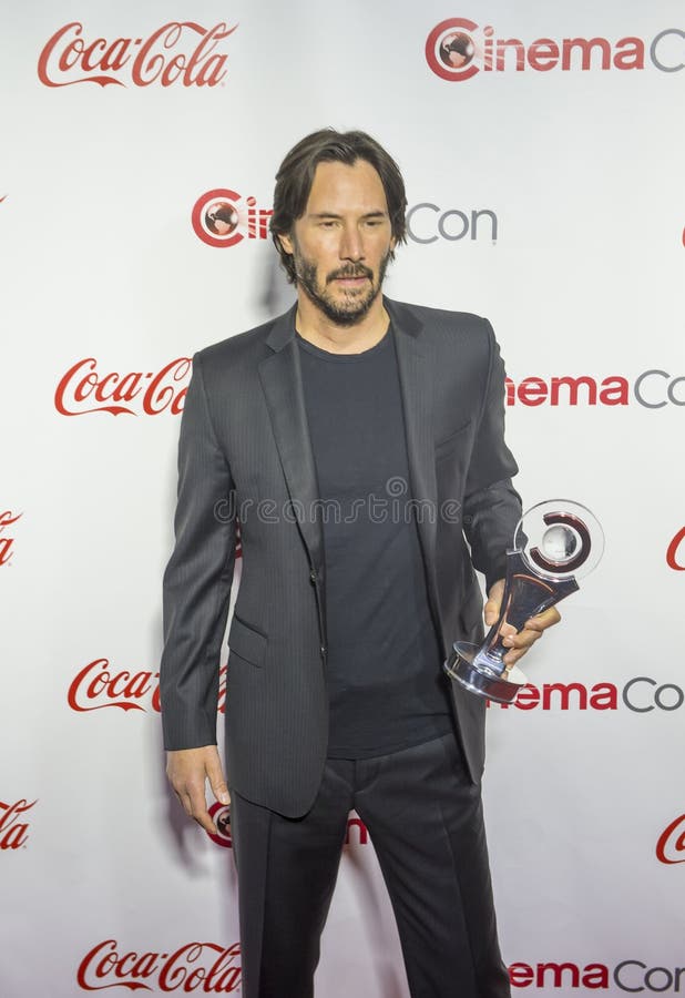 CinemaCon 2016 - os prêmios de mérito grandes da tela fotos de stock CinemaCon 2016 - os prêmios de mérito grandes da tela fotos de stock
