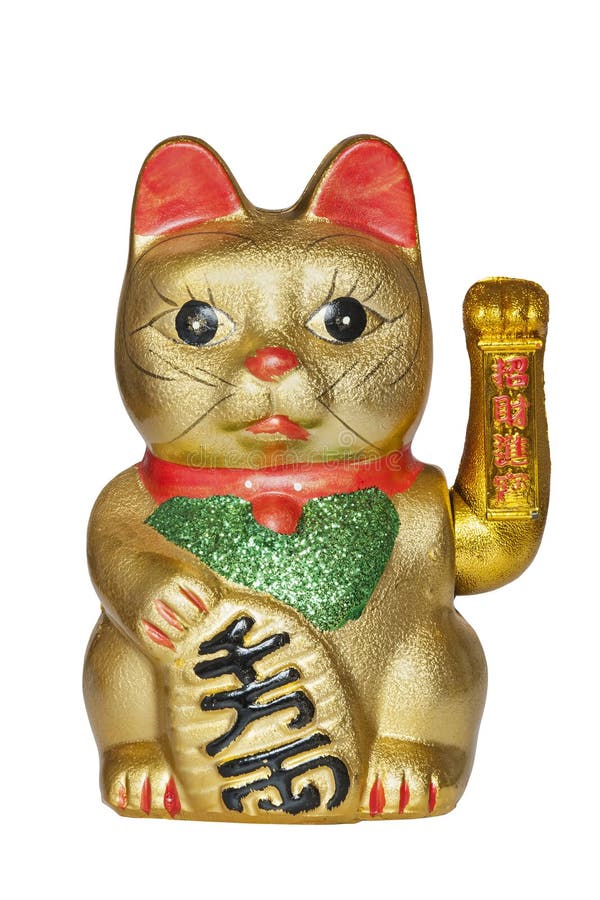 Maneki Neko Gatto Portafortuna In Argento - Medium 10x6x15cm - Simbolo Di Fortuna E Prosperità - Foto 8
