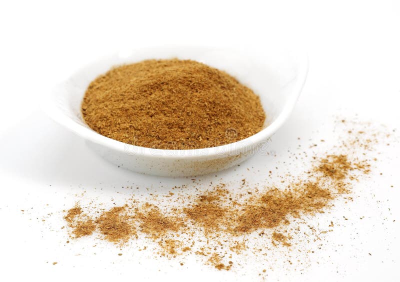 Cinnamon Bark and Powder, Cinnamomum Zeylanicum Against White