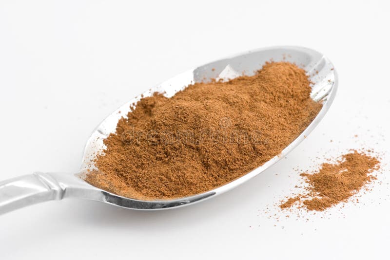 Cinnamon Powder stock photography