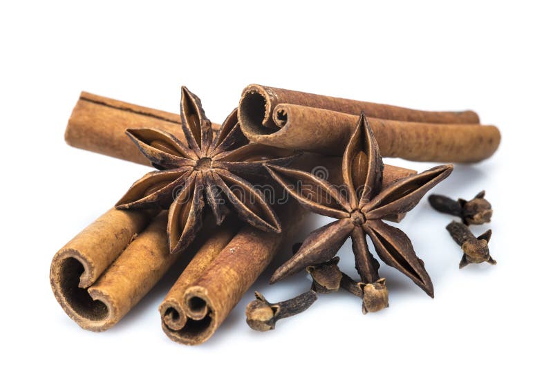 Cinnamon with Star Anise and Clove Stock Photo Image of anise, life