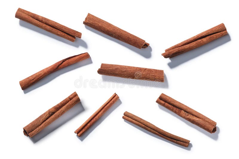 Cinnamon Sticks Top View Paths Stock Photos Free & RoyaltyFree Stock