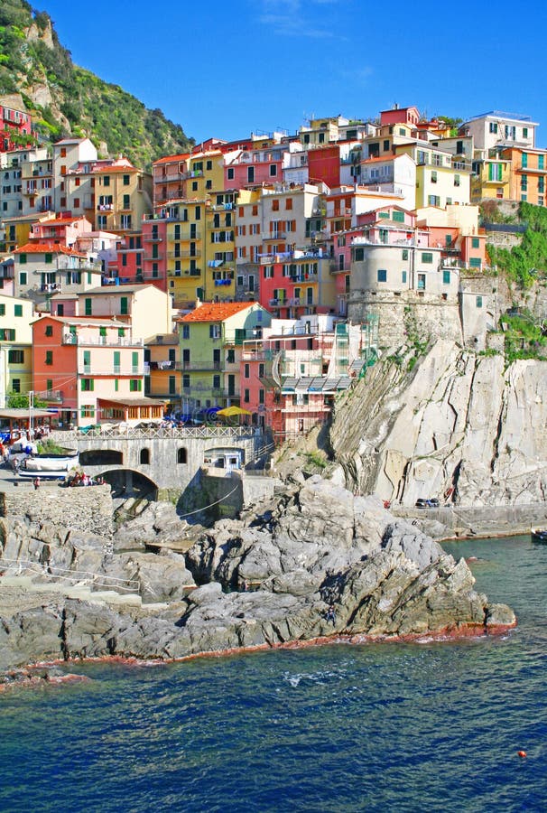 cinque意大利manarola terre 免版税库存图片 cinque意大利manarola terre 免版税库存图片