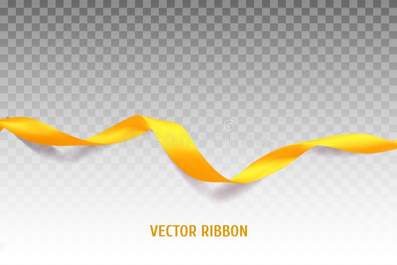 Cinta amarilla del vector libre illustration Cinta amarilla del vector libre illustration