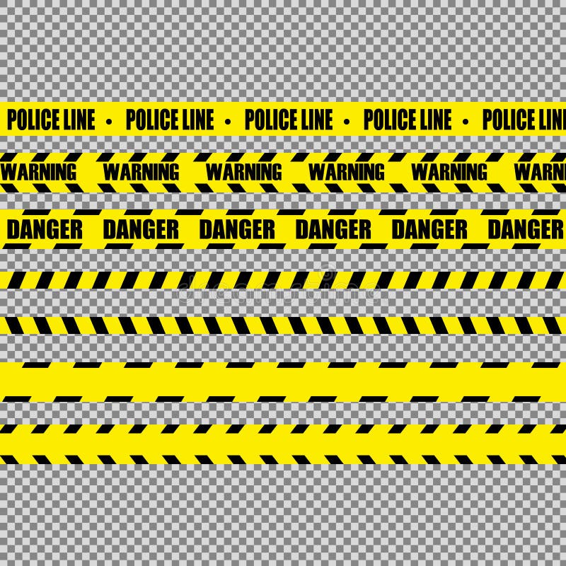 Cintas amonestadoras realistas libre illustration Cintas amonestadoras realistas libre illustration