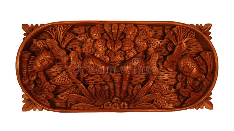 Escultura em Madeira imagem de stock