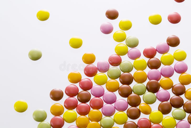 Cioccolato assortito colorato immagini stock