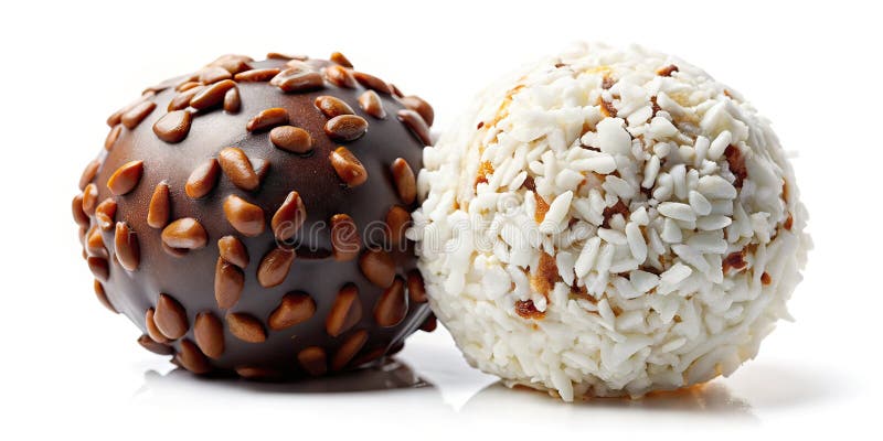 Ciocolata Albă Rafinată și Ciocolata Neagră O Gustare Premium Guurmet Experienta desert vector illustration