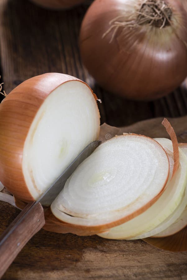 Cipolle fresche (bianche) fotografia stock libera da diritti