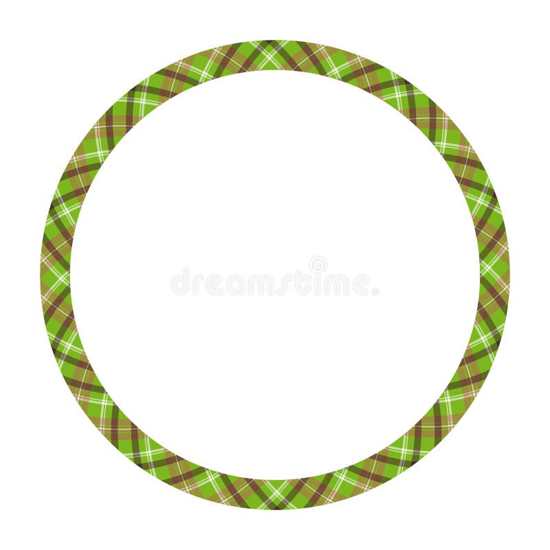Circle Borders and Frames Vector. Round Border Pattern Geometric