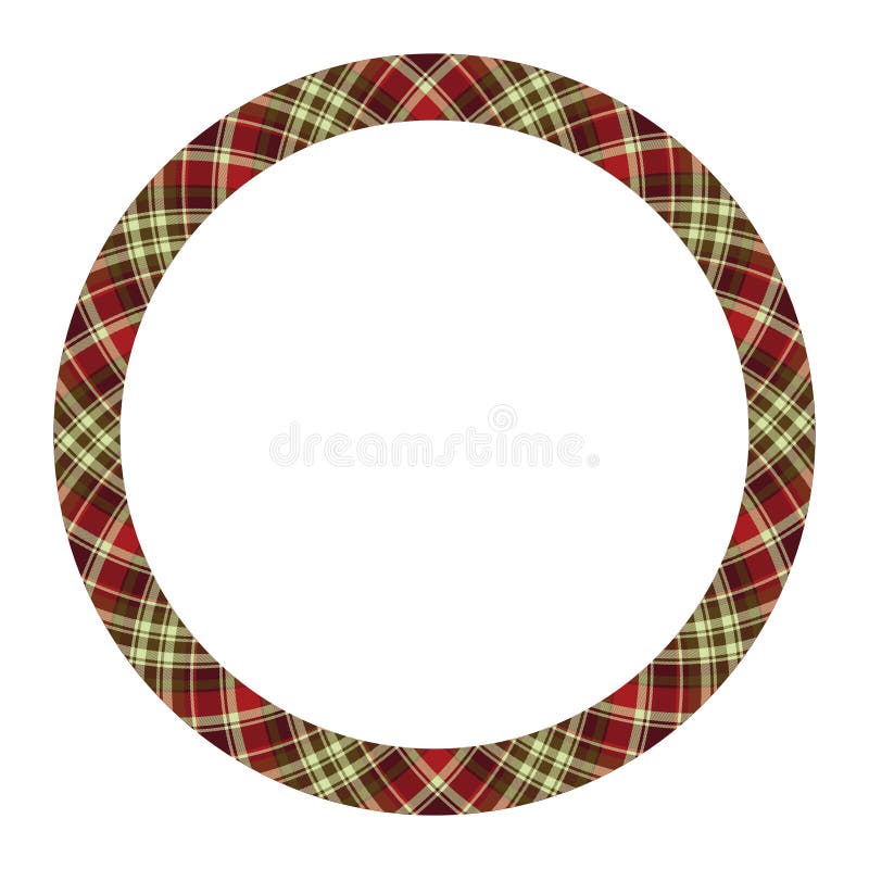 Circle Borders and Frames Vector. Round Border Pattern Geometric