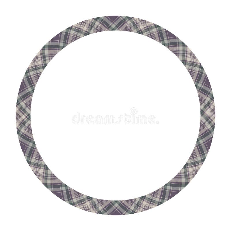 Circle Borders And Frames Vector. Round Border Pattern Geometric