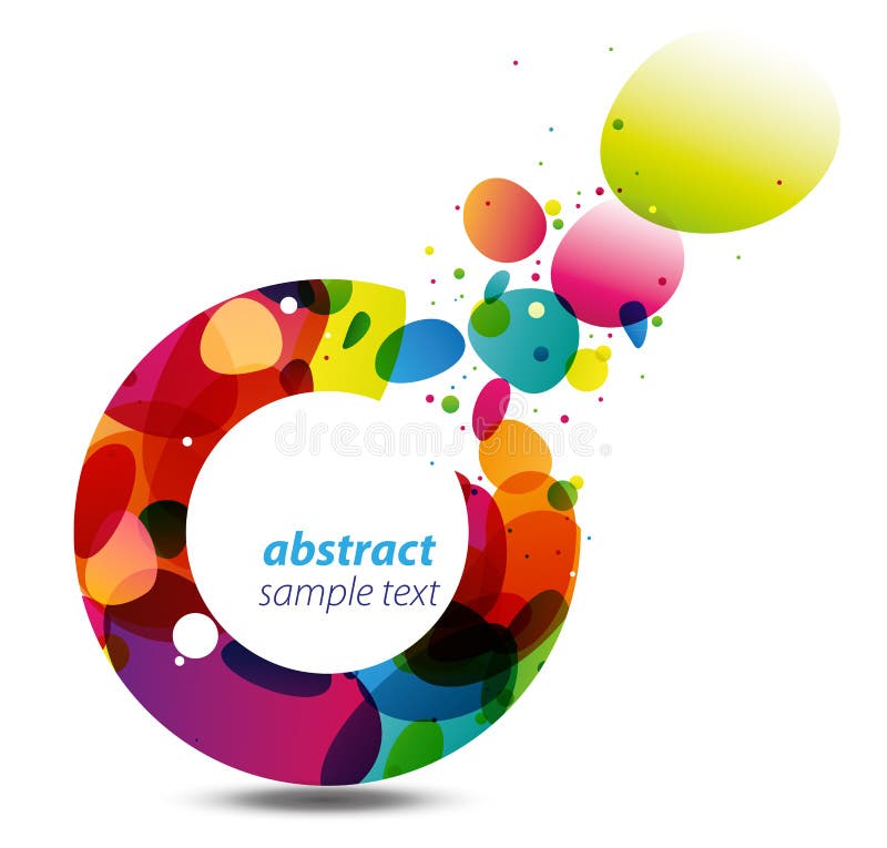 Download Circle Of Colors Background Stock Vector - Illustration of ball, bright: 18990681