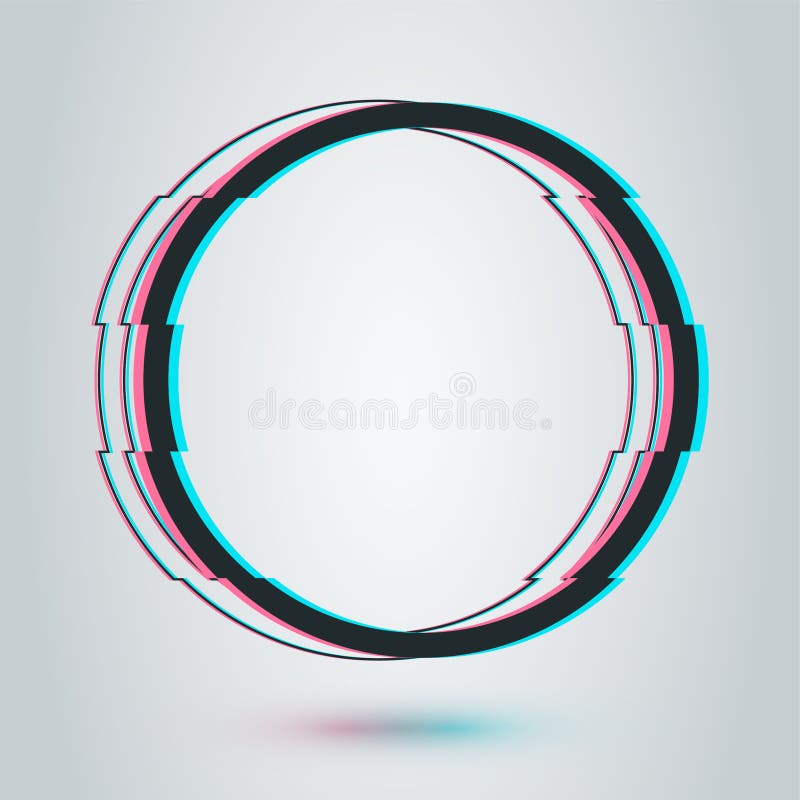 Circle Glitch Effect Images  Free Photos, PNG Stickers