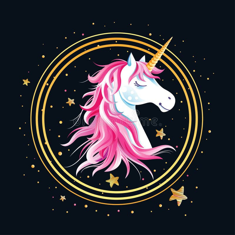 Golden unicorn head - hình ảnh đáng yêu này sẽ khiến bạn phải trầm trồ khi chiêm ngưỡng những đường nét mềm mại, tôn lên vẻ đẹp ma mị của con một sừng. Hãy để hình ảnh thuần khiết này truyền cảm hứng cho tâm hồn của bạn.