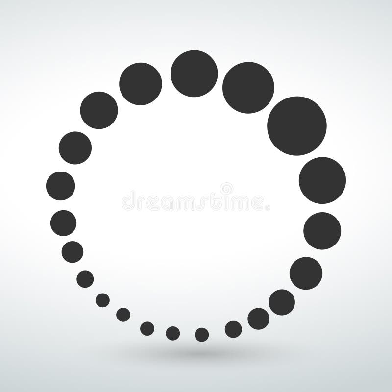 circle icon symbol isolated on a white backround vector illustration circle icon symbol isolated on a white backround vector illustration