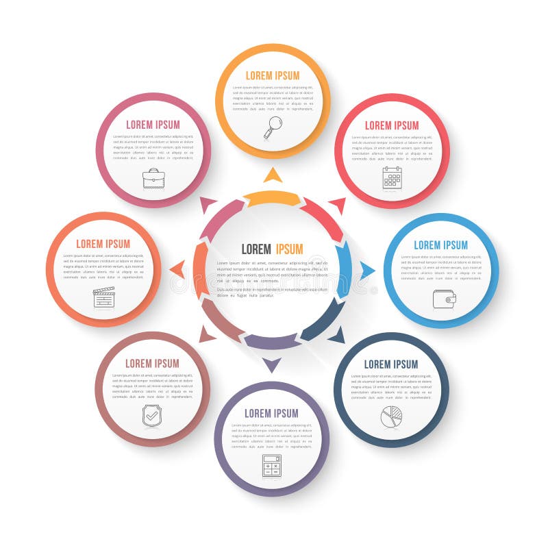 circular infographic template