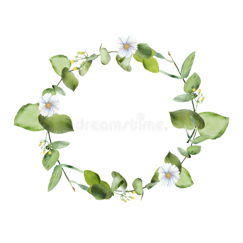 Circle leaf frame