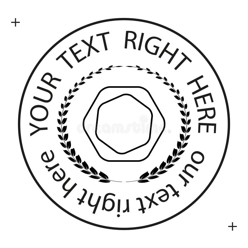 Circle logo stock illustration. Illustration of style 92523430